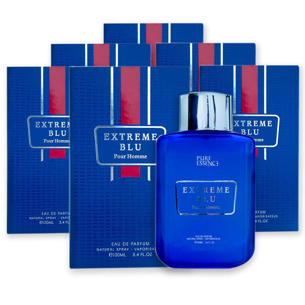 Pure Essence Extreme Blue Men's 100ml Eau De Perfume - (Pack of 3) - Billjumla.com
