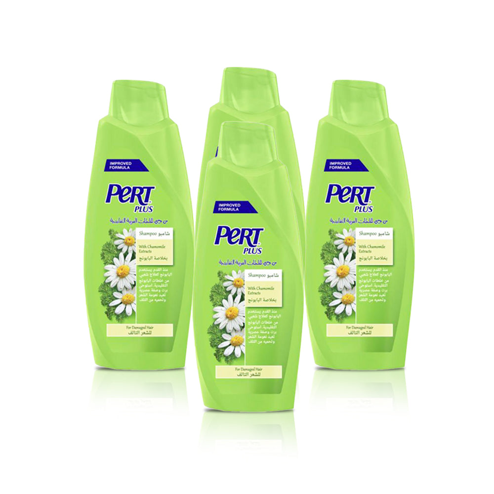 Pert Shampoo Chamomile 600ml - (Pack of 4)