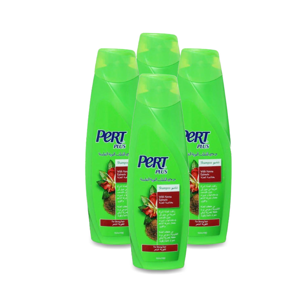 Pert Shampoo Henna 400ml - (Pack of 4)