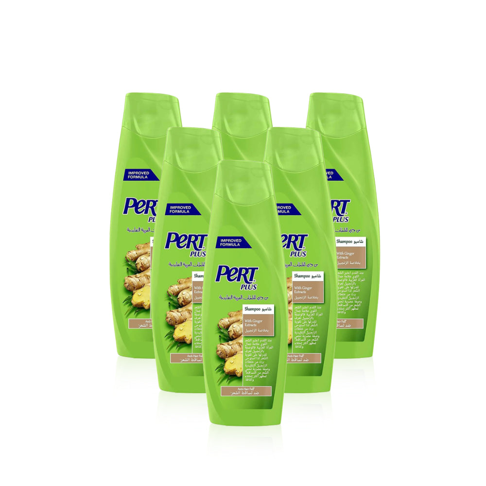 Pert Shampoo Ginger 400ml (Pack of 6)