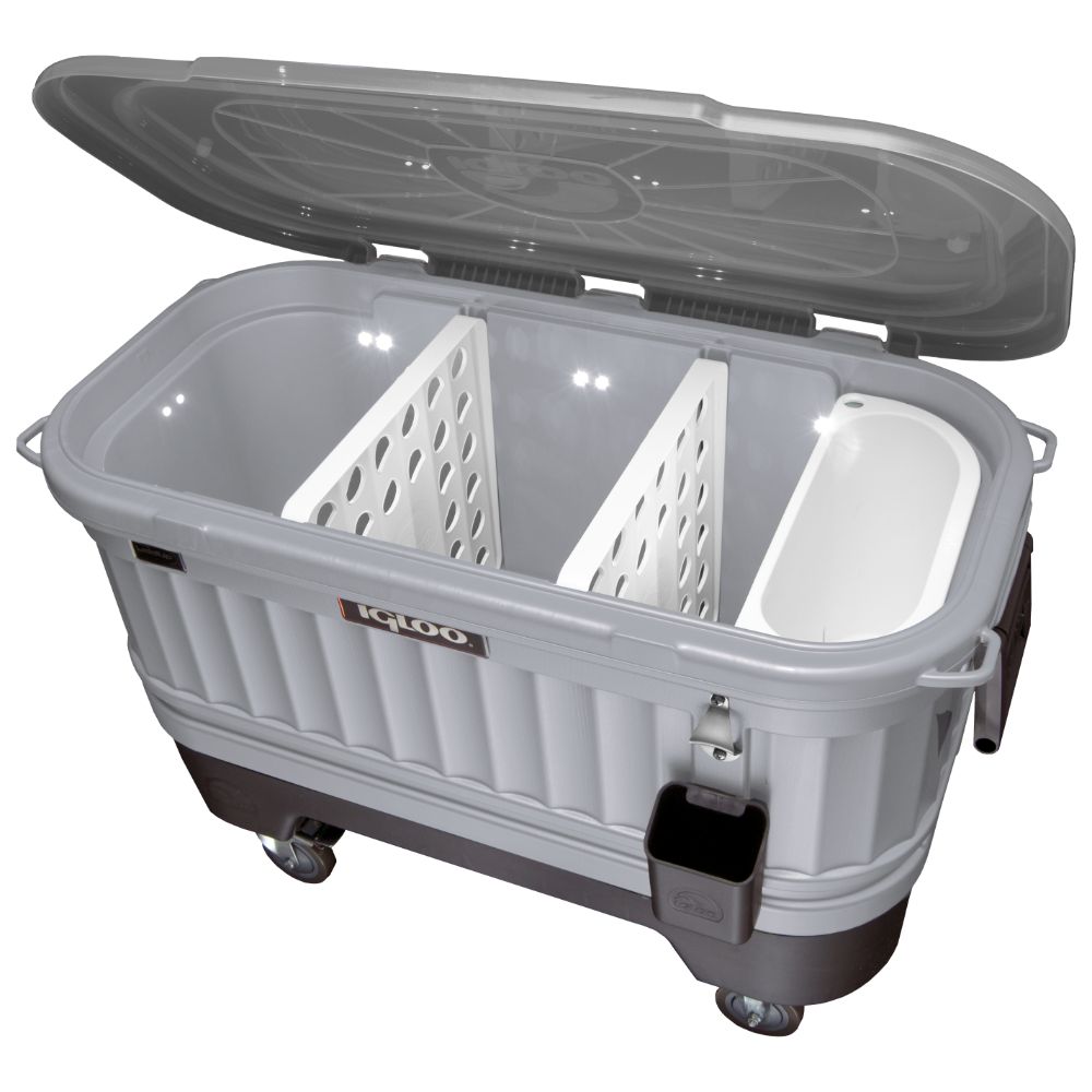 Igloo Cooler Box Party Bar Liddup 125 QT