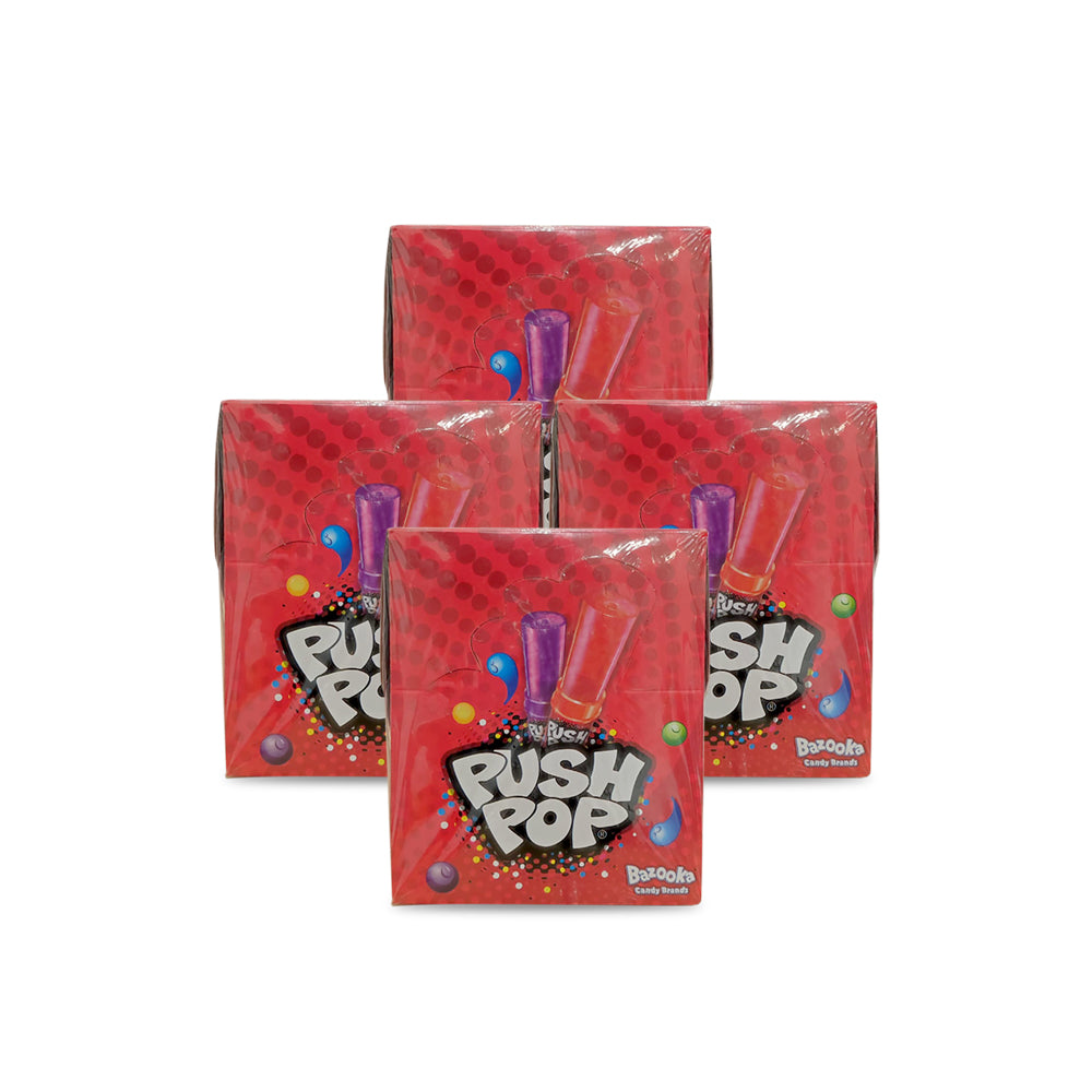 Push Pop - Strawberry and Blackcurrant 15g - (Pack of 4)