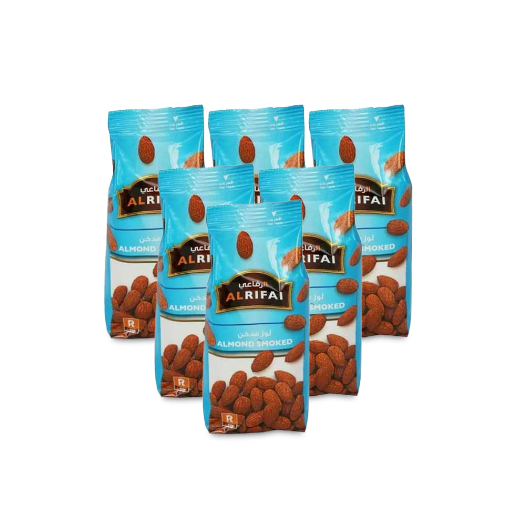 Al Rifai Smoked Almonds 200g (Pack of 6)