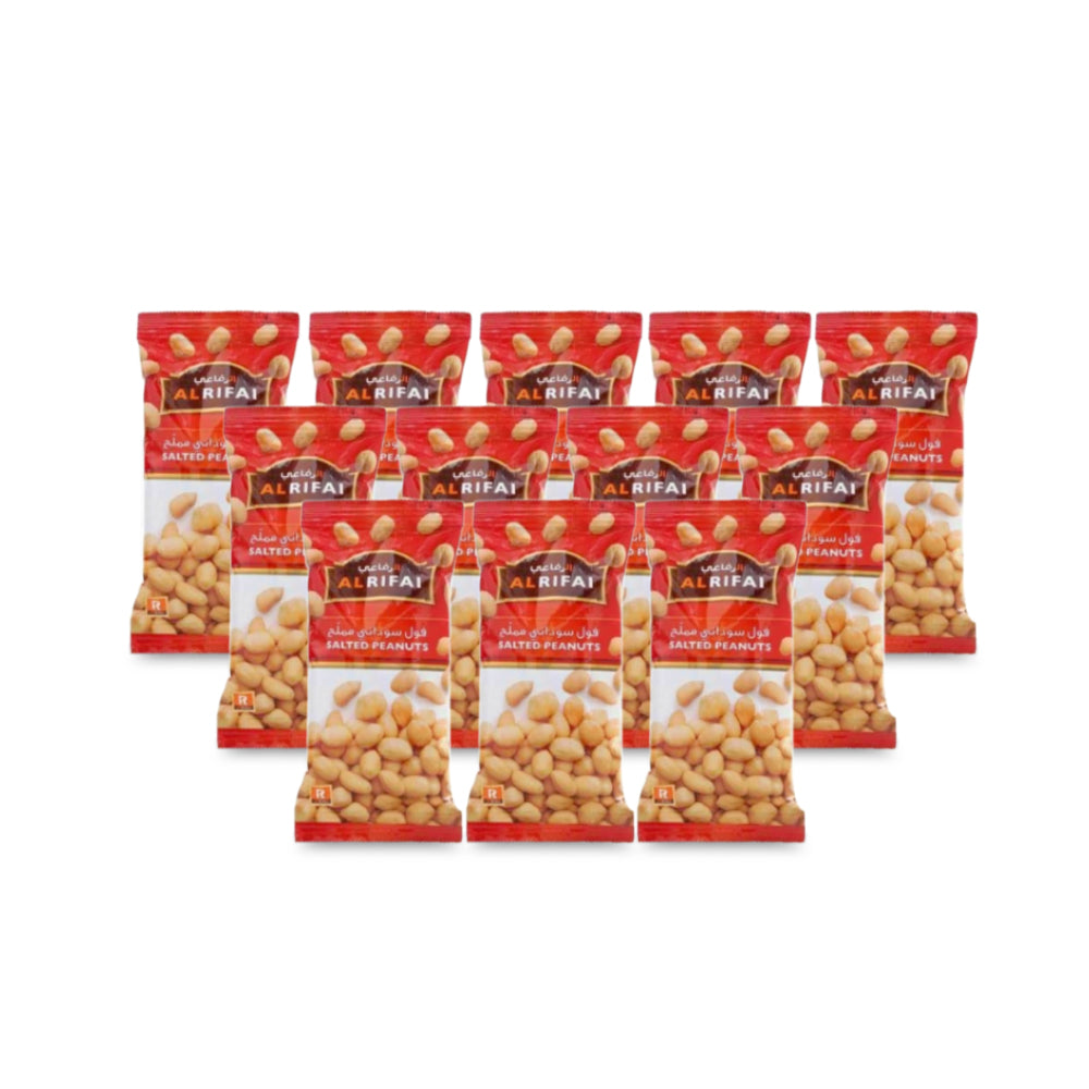 Al Rifai Salted Peanuts 60g (Pack of 24)