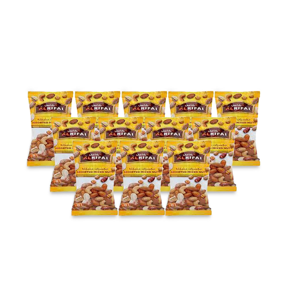 Al Rifai Assorted Mixed Nuts 60g (Pack of 24)