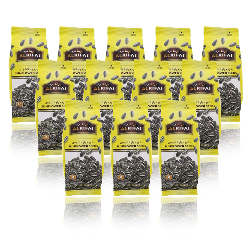 Al Rifai Sunflower Seeds - 125g (Pack Of 12 Pieces) - Billjumla.com
