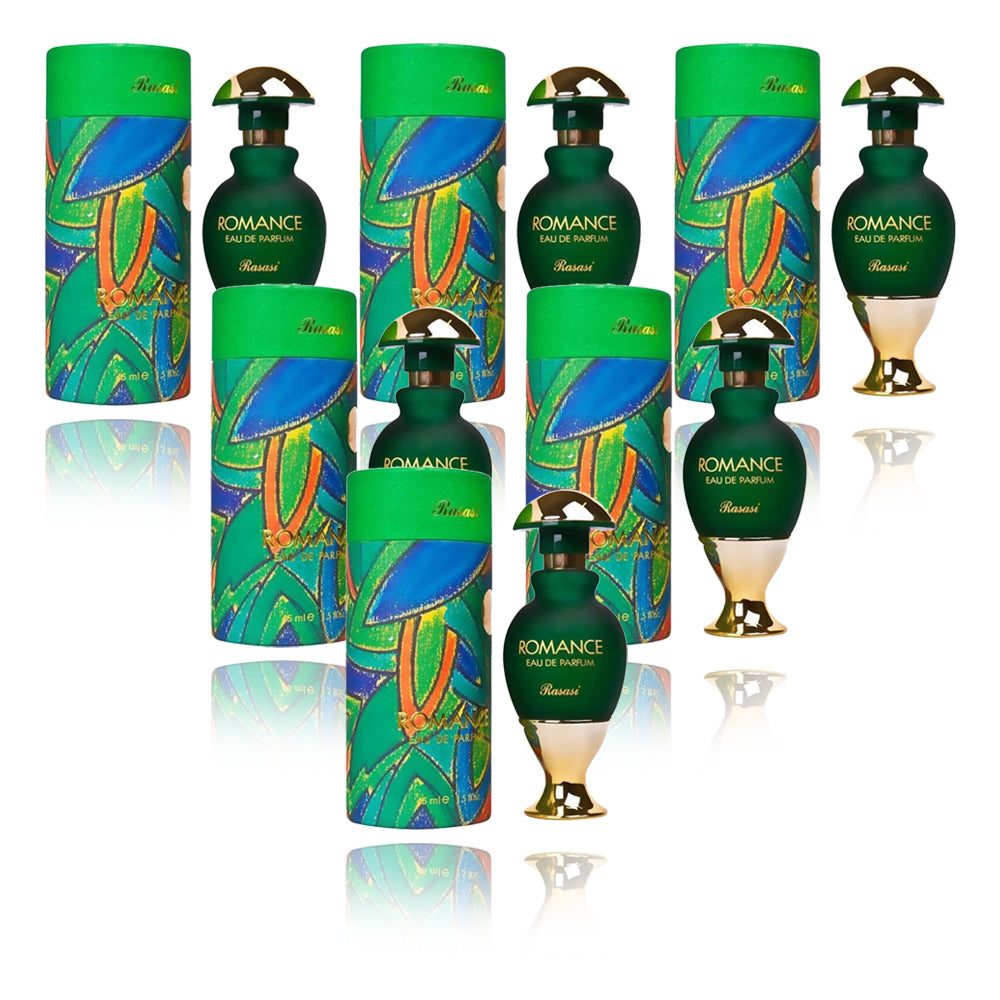 عطر رومانس 35 مل للنساء من الرصاصي للعطور - (عبوة من 3 قطع)