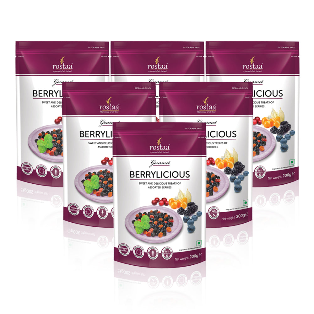 Rostaa Berrylicious 200G (Pack Of 6Pcs)