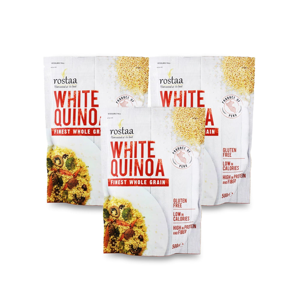 Rostaa Quinoa White 500g - (Pack Of 3 Pieces)