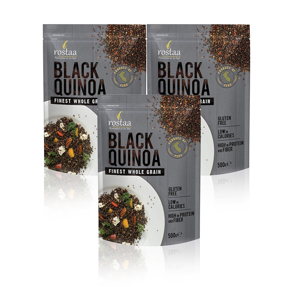 Rostaa Quinoa Black 500g - (Pack Of 3 Pieces)