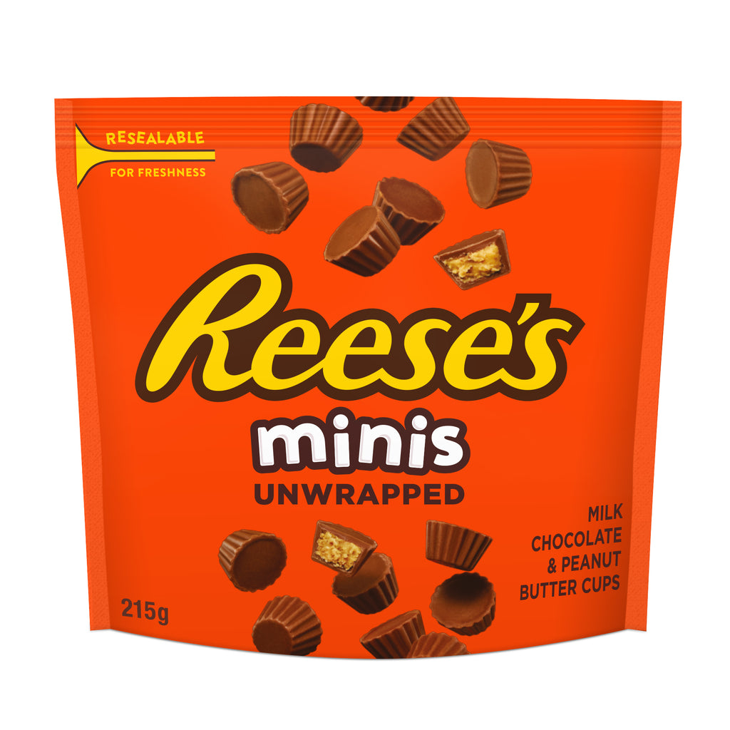 Reese's Minis Unwrapped 215g (Pack of 3)