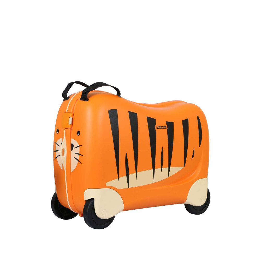 American Tourister Kids Skittle Nxt Hard Luggage-Orange Tiger - Billjumla.com