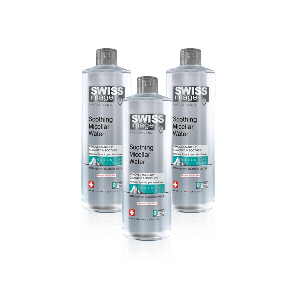 Swiss Image Soothing Micellar Water 400Ml - (Pack of 3)