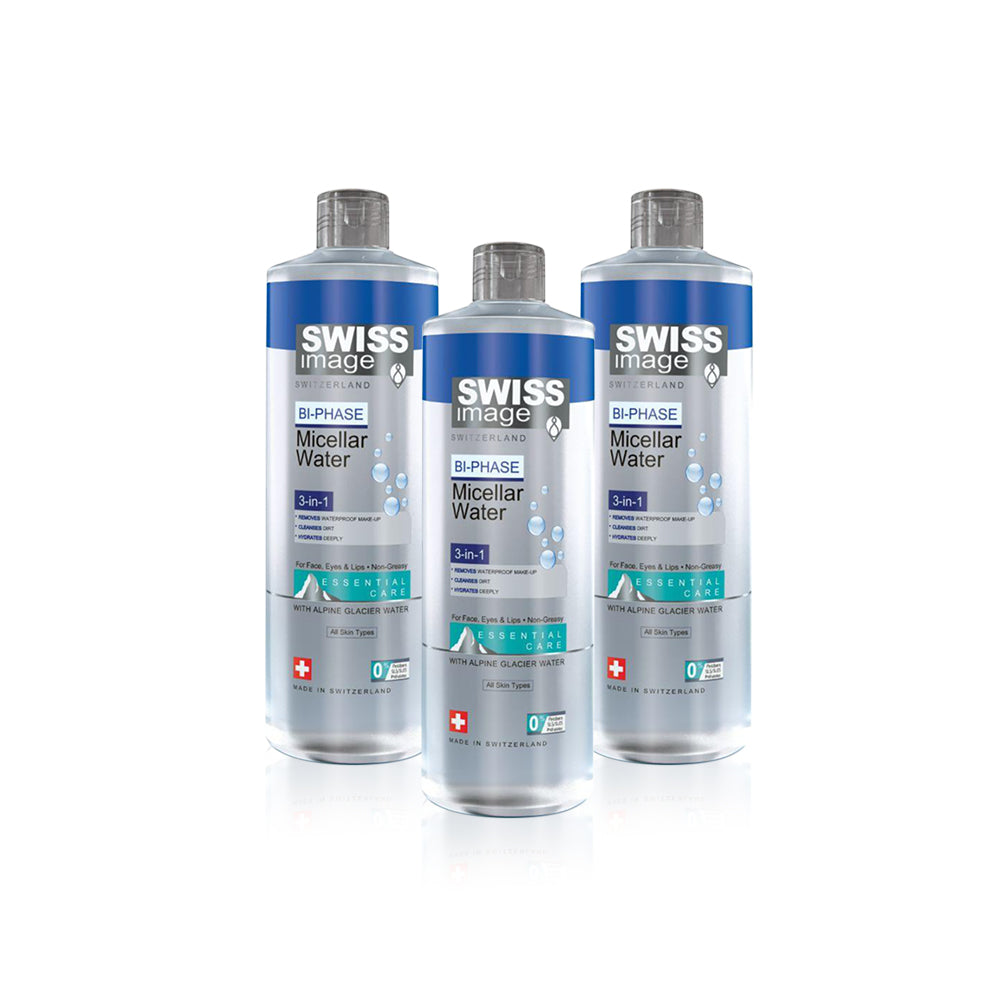 Swiss Image Essential: Bi-Phase.Micellar Water 400Ml - (Pack of 3)