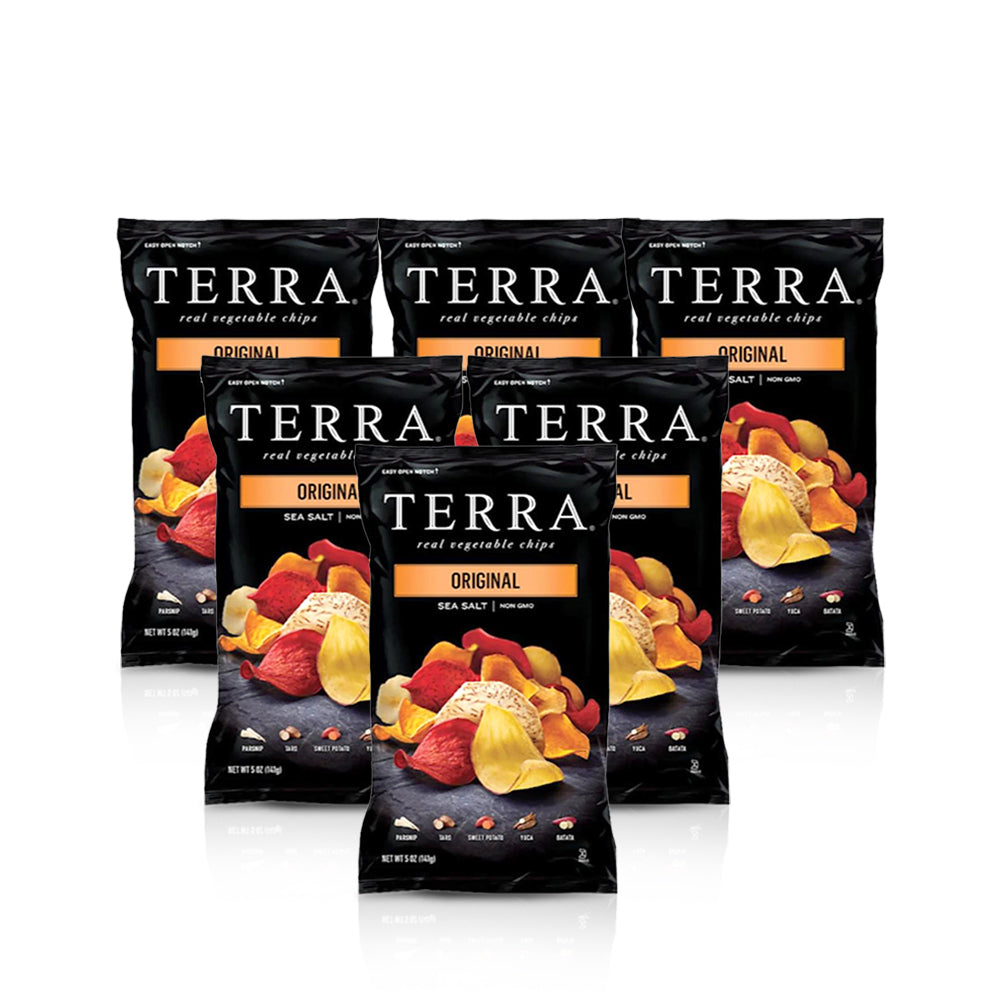 Terra Chips Exotics Original 141g - (Pack of 6 Pieces)