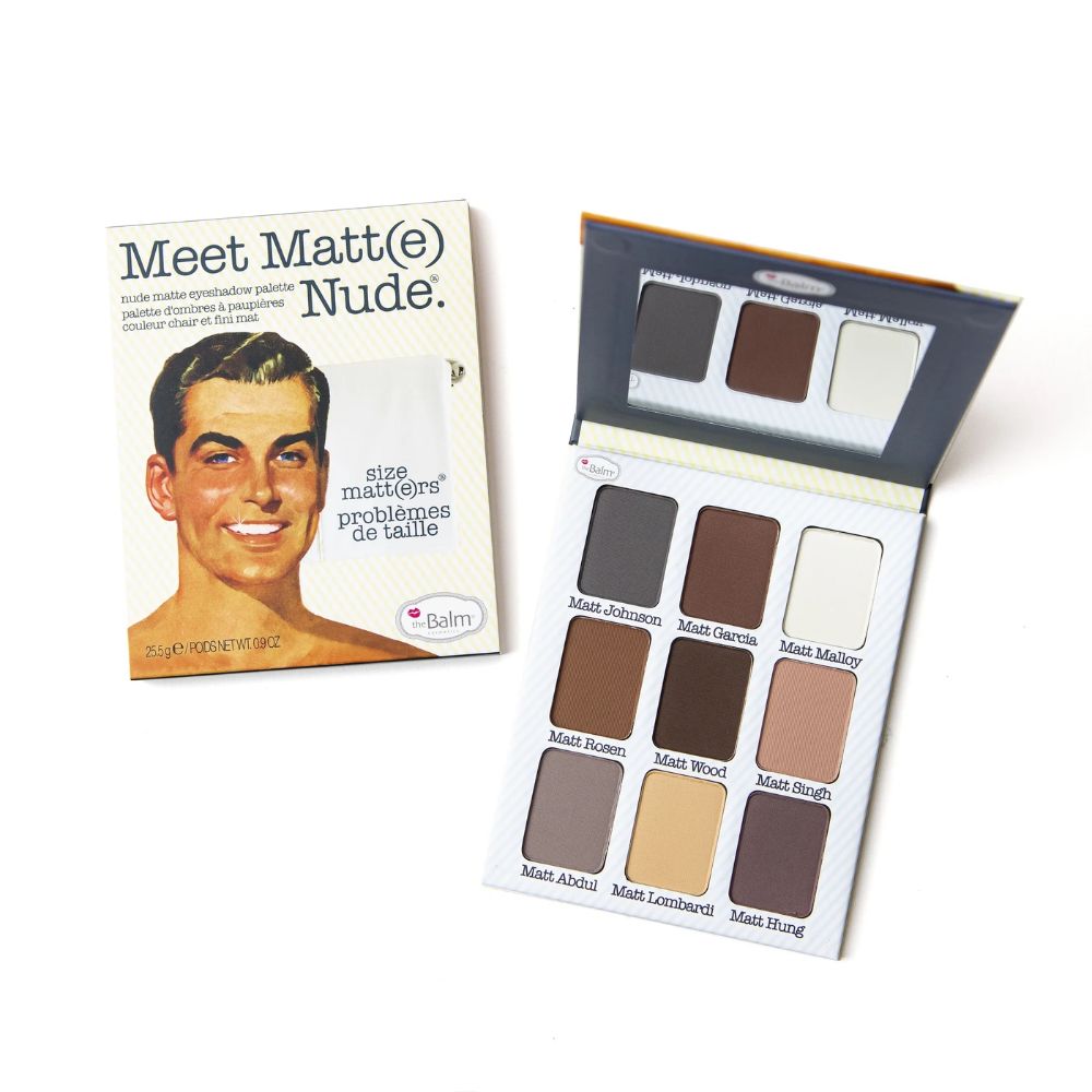 The Balm Meet Matte Nude Size Matters Eyeshadow Palette - Billjumla.com