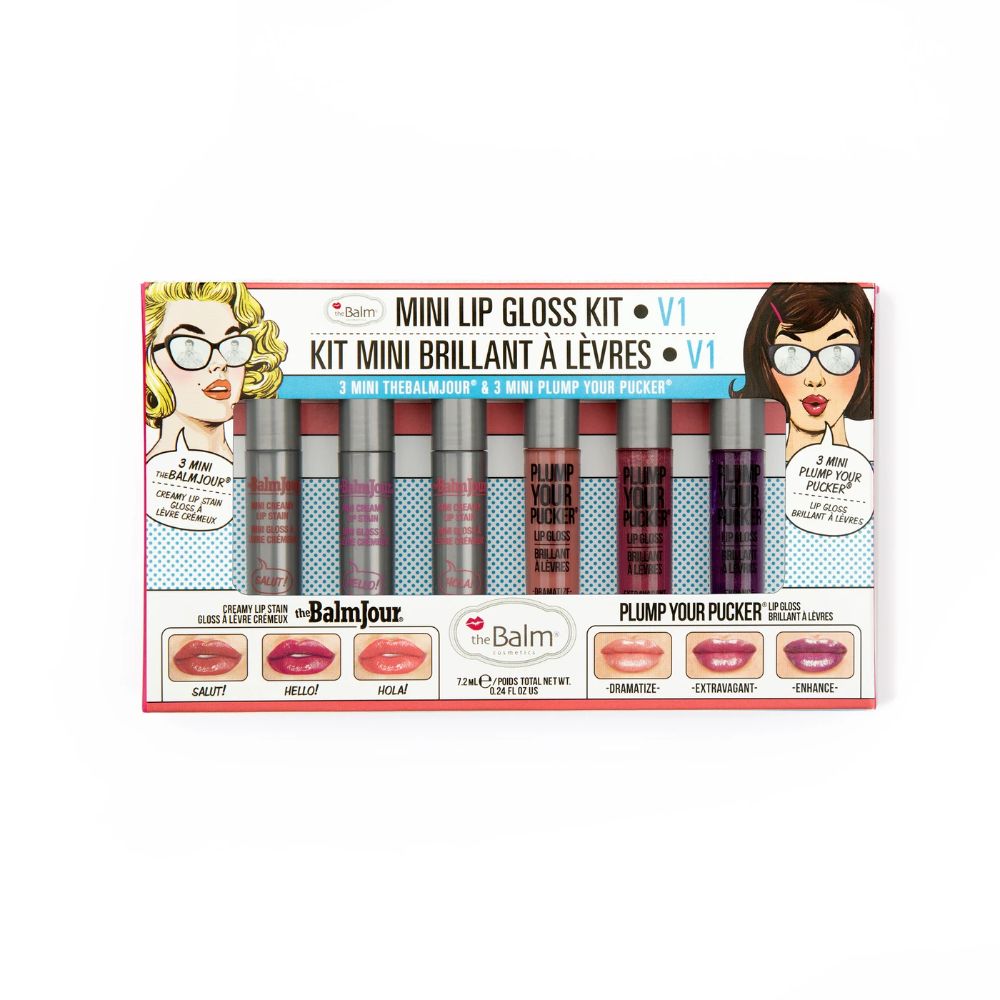 Mini Lip Gloss Kit Vol 1 (1 Pack of 6 Pieces) - Billjumla.com