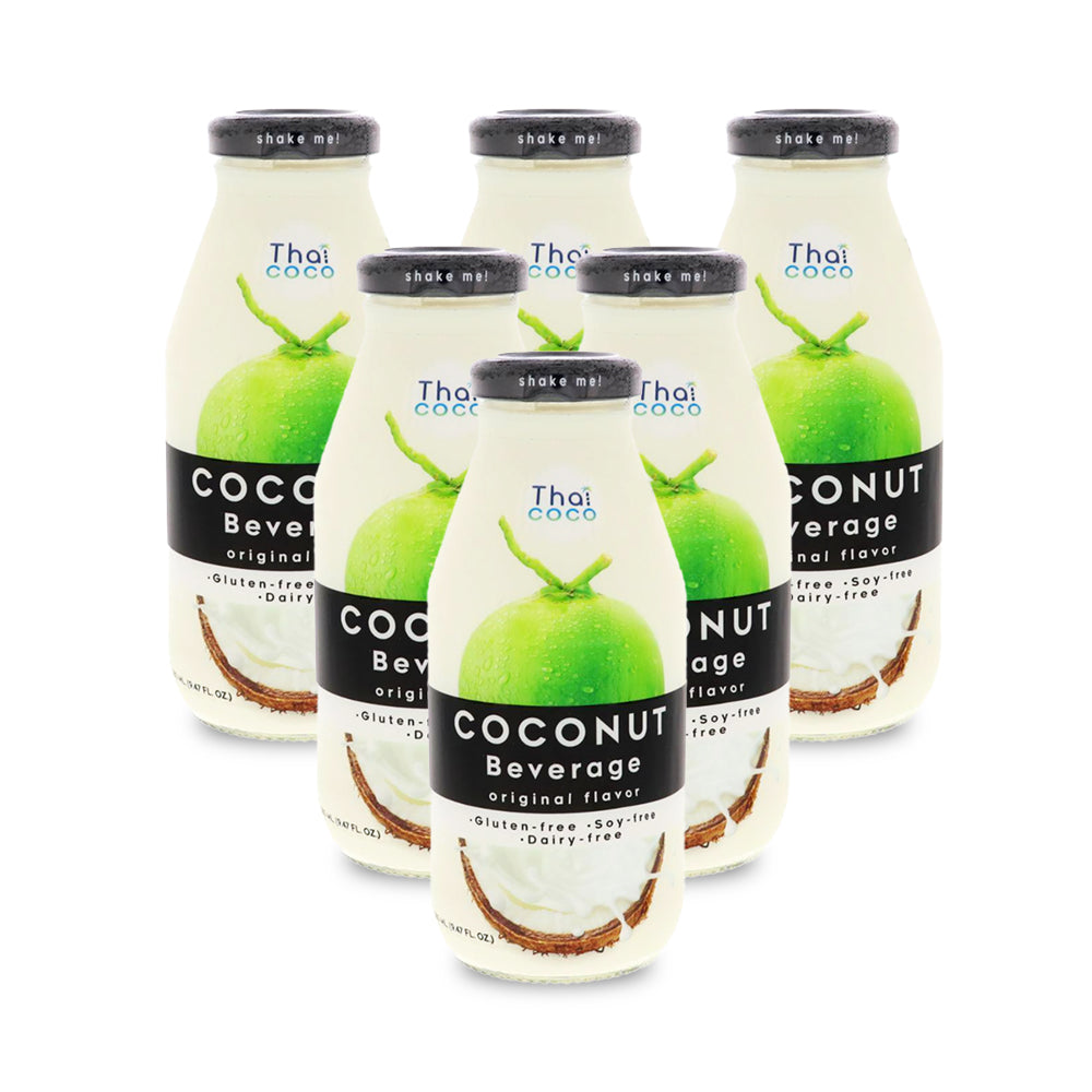 Thai Coco Coconut Milk Drink (Original) 280 Ml  (Pack Of 6 Pieces)