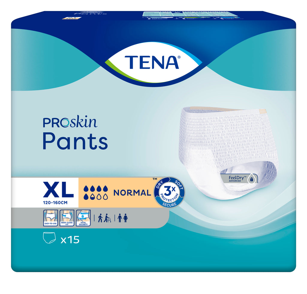 Tena Pants XL 15pcs (حزمة 2)