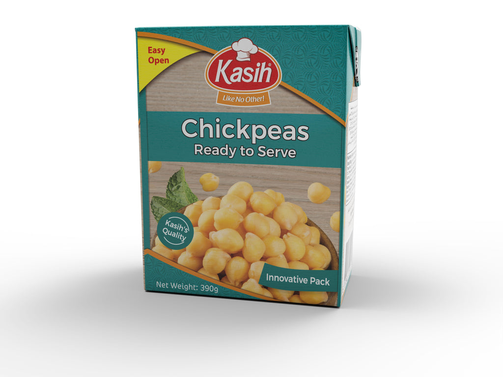 Kasih Chick Peas 390G - Total 24 Pieces