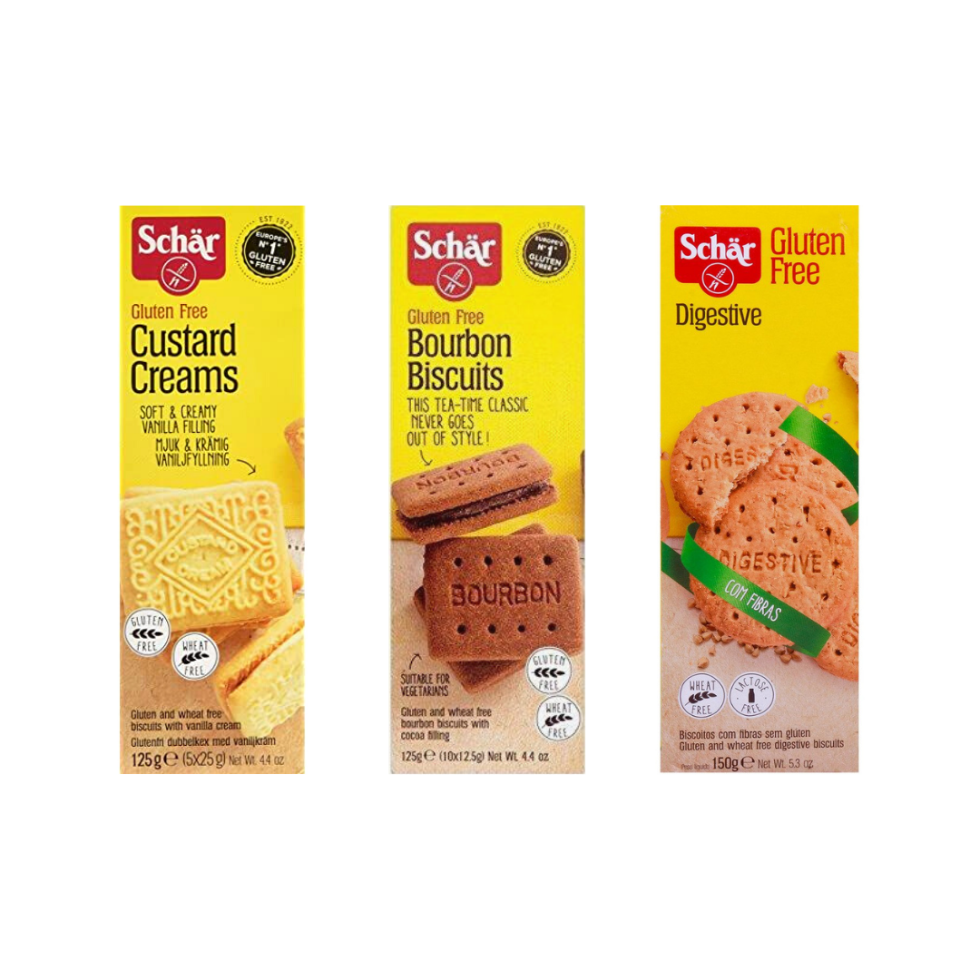 Schar Biscuits Variety Pack (2 of Each - Total 6 Pieces) – Billjumla.com