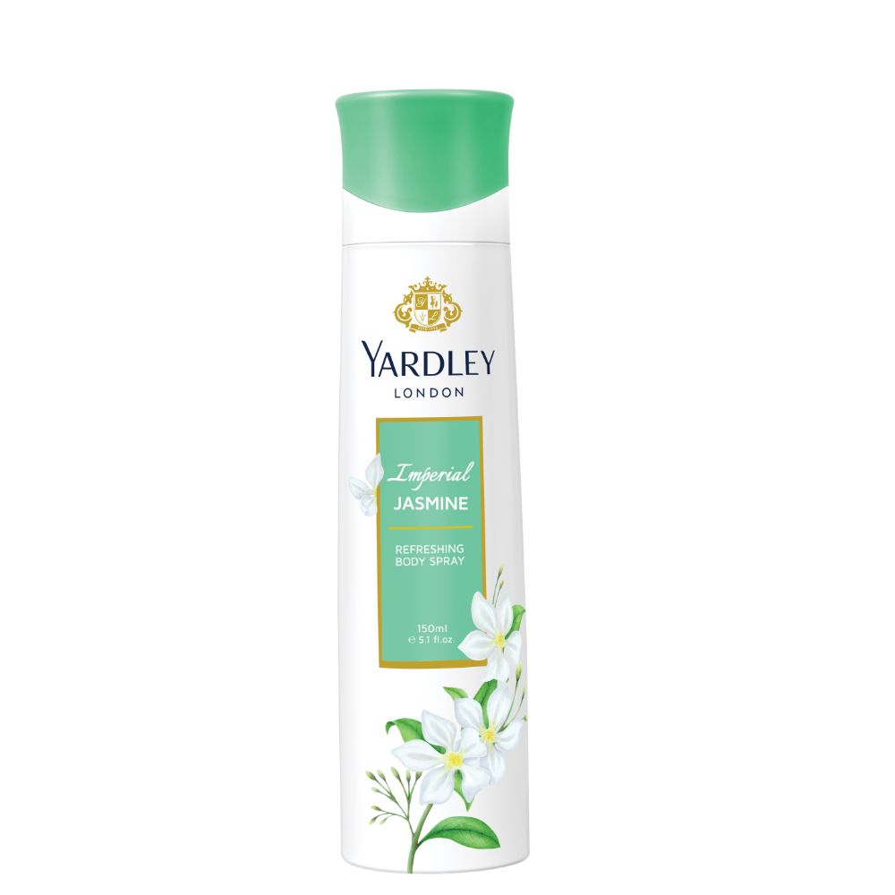 Yardley Jasmine Bodyspray 150ml (Pack of 3)