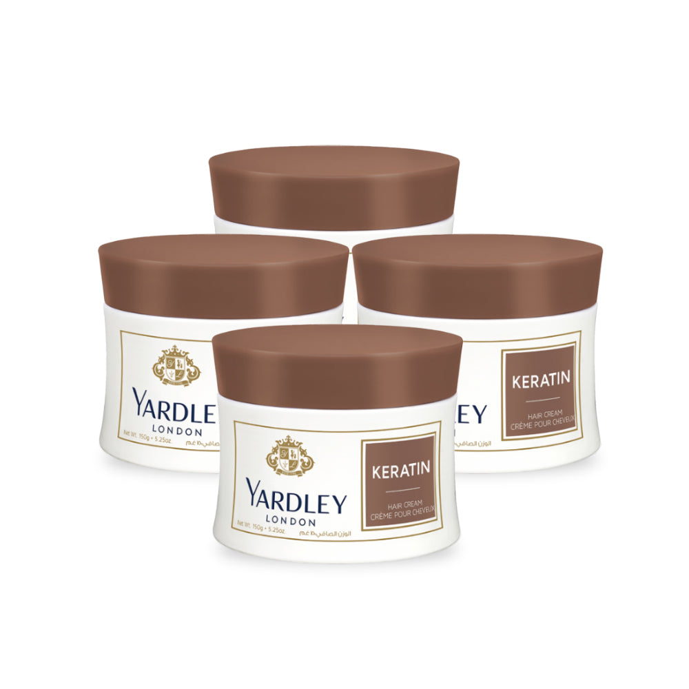 Yardley Hair Cream Keratin 150g - Pack of 4