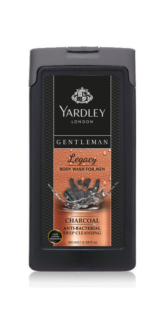 Yardley Legacy Body Wash 180ml (Pack of 3)