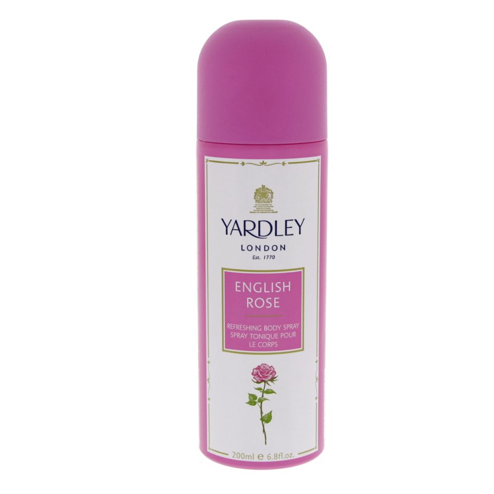 Yardley English Rose Bodyspray For Women 200Ml - (Pack of 6) - Billjumla.com
