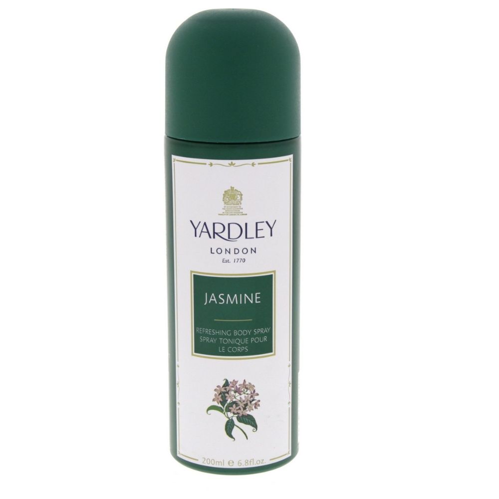 Yardley Jasmine Bodyspray For Women 200Ml - (Pack of 6) - Billjumla.com