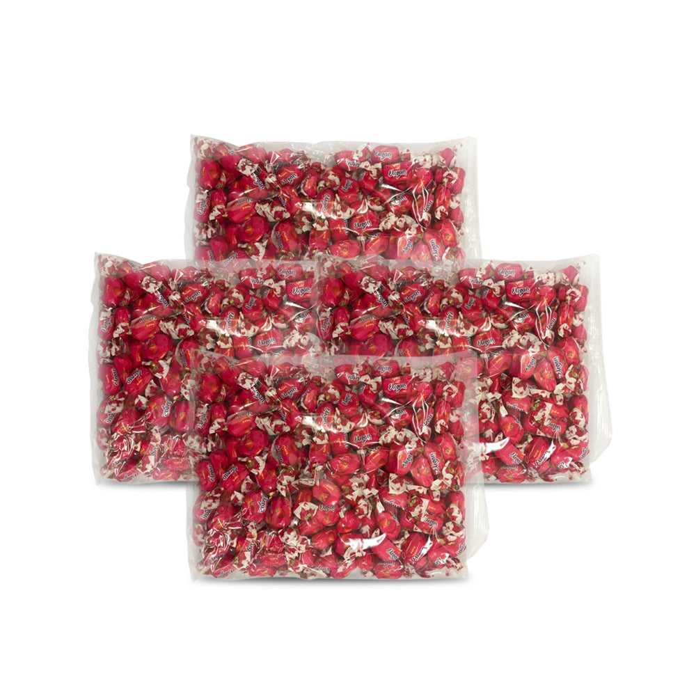 Kent Elegant Strawberry Chewy Candy 1kg Bag (Pack of 4)