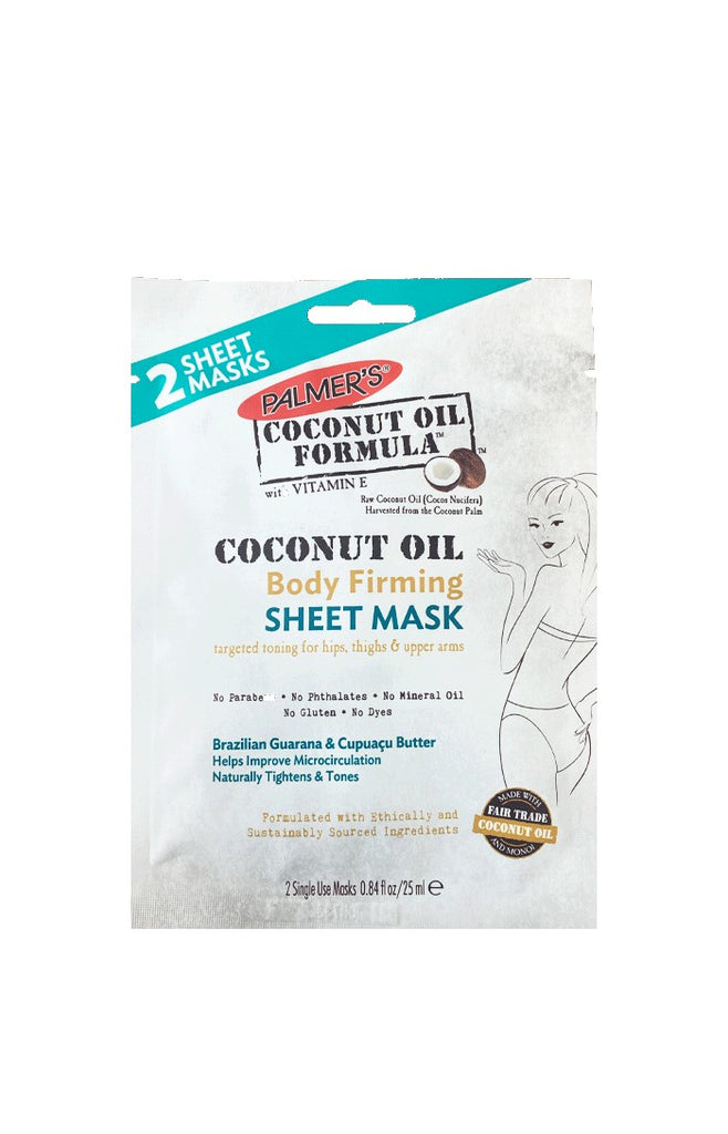 Palmers Coconut Oil Body Firming Sheet Mask 25ml