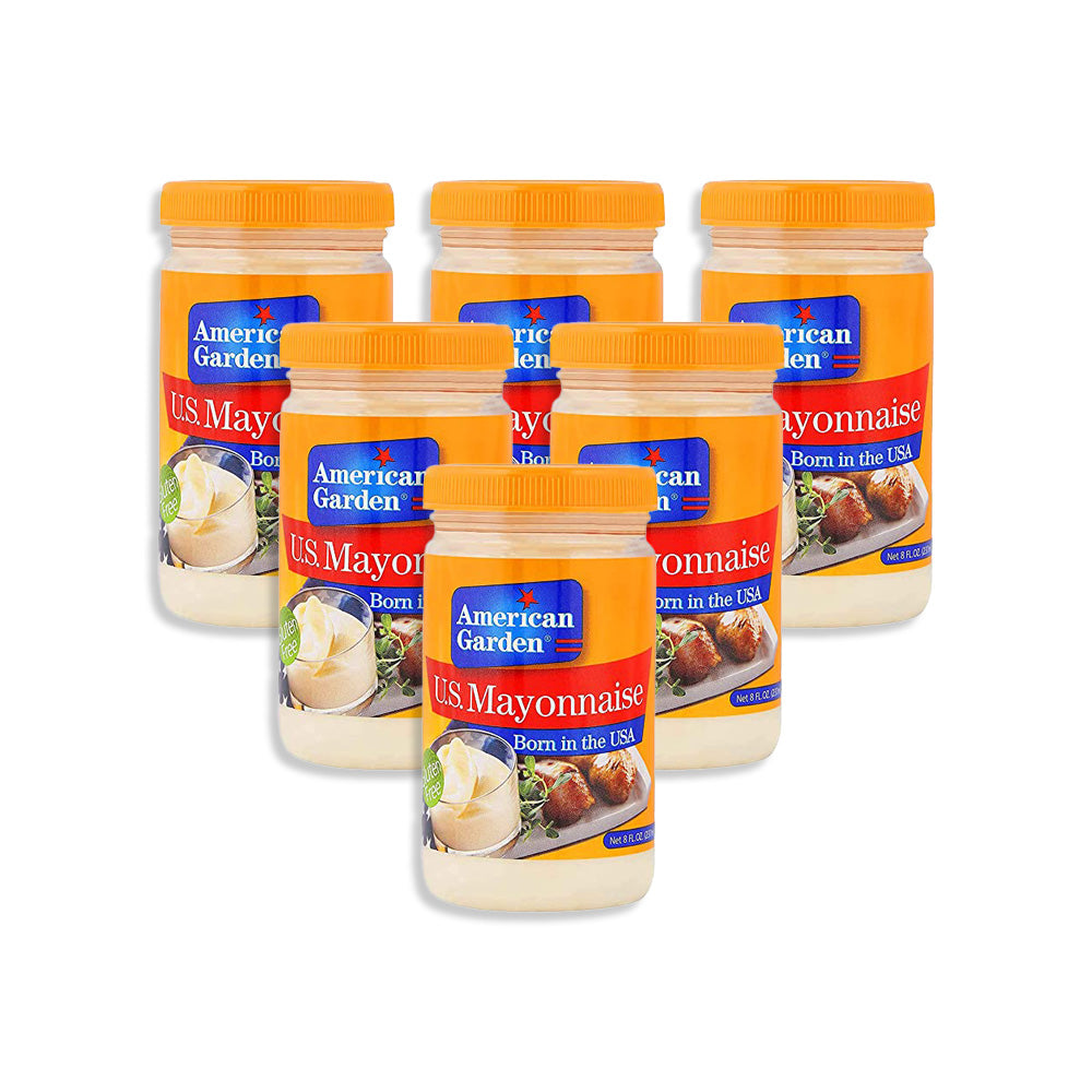 American Garden U.S. Mayonnaise, 255G (Pack of 6)