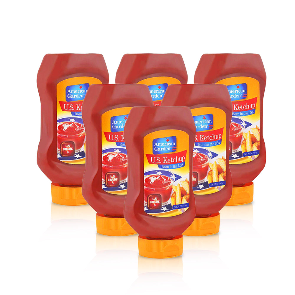 American Garden Tomato Ketchup 680g - (Pack of 6)