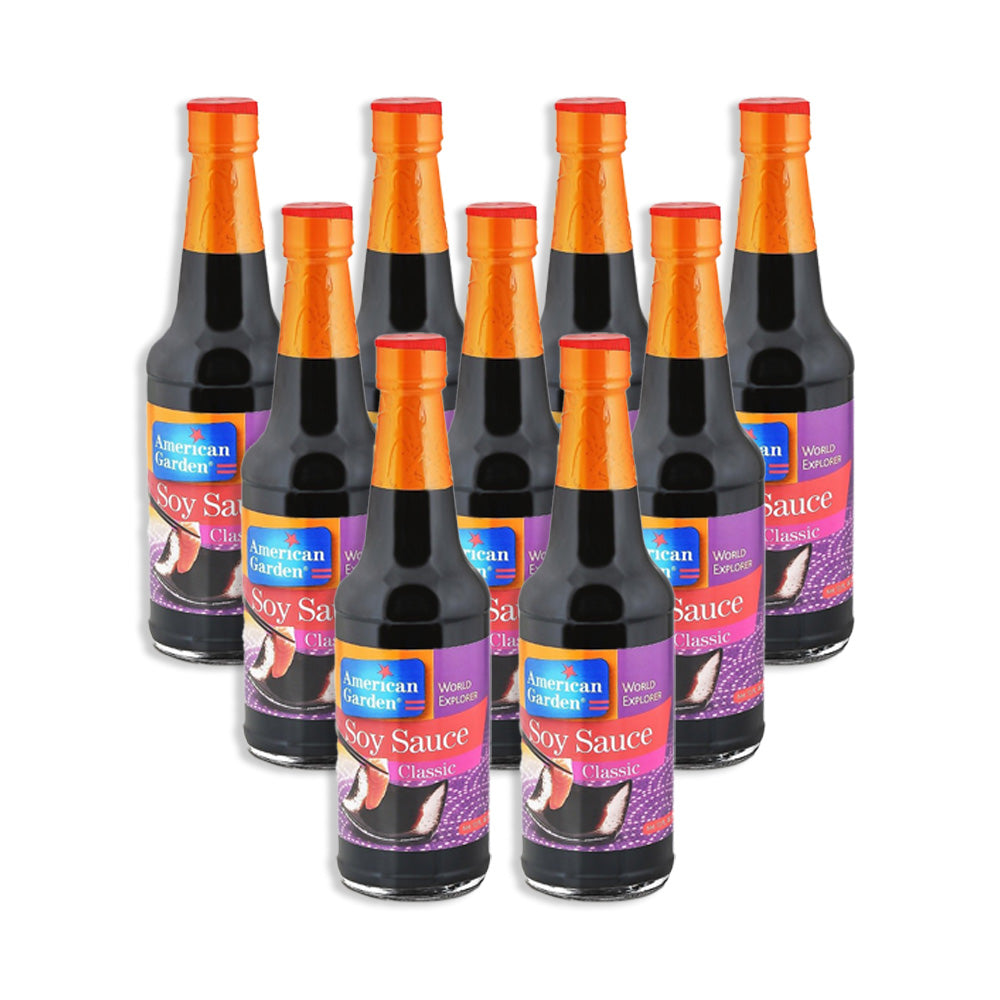 American Garden Soy Sauce 283ml (Pack of 9)