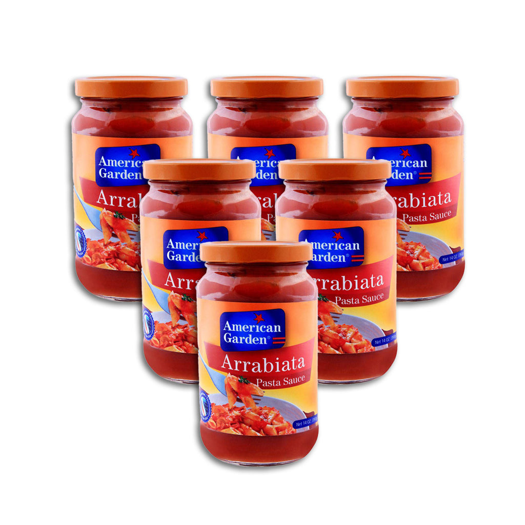 American Garden Pasta Sauce Arrabiata 397G (Pack Of 6)