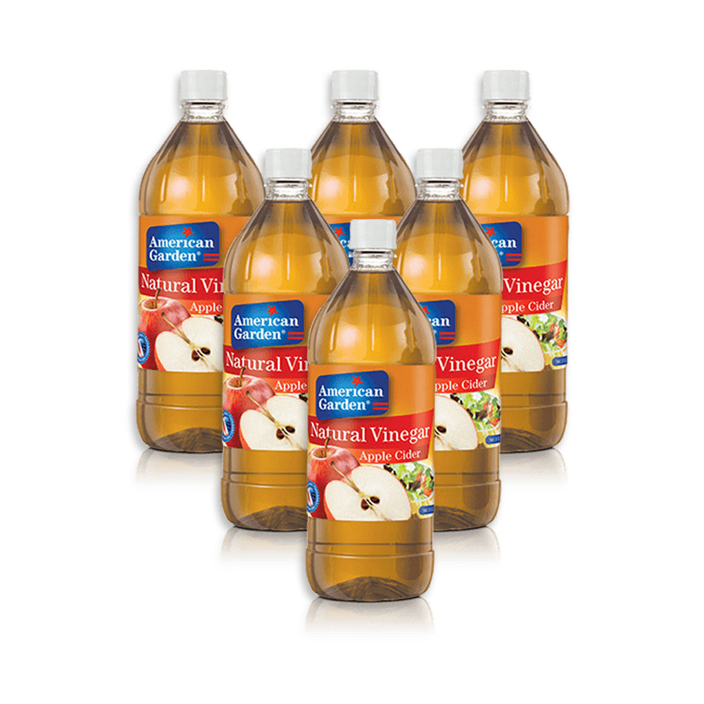 American Garden Apple Cider Vinegar 906ml - (Pack of 6)