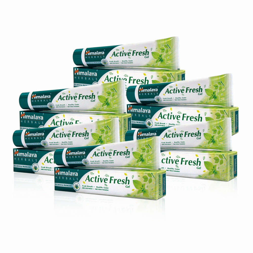 Himalaya Herbal Active Fresh Gel Toothpaste  80Ml (Pack Of 6)