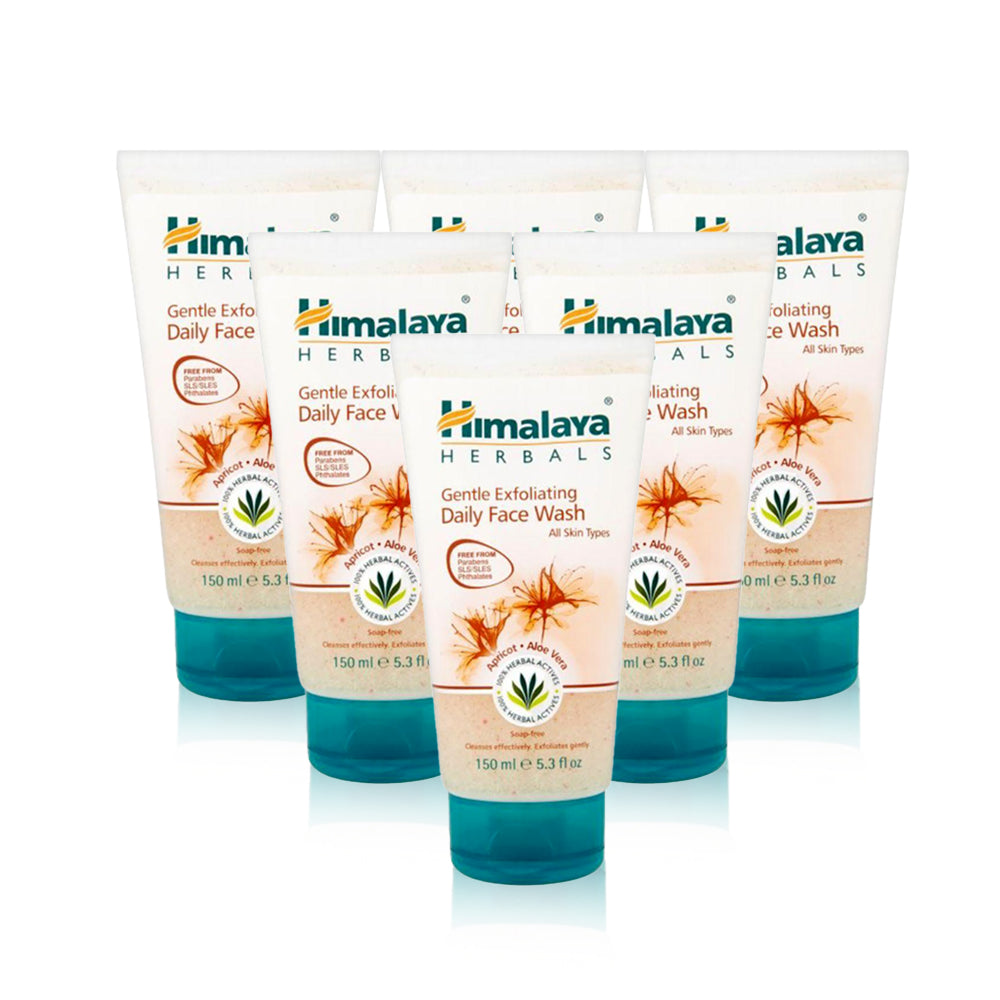 Himalaya Gentle Exfoliating Daily Face Wash  150ml - (Pack of 6)