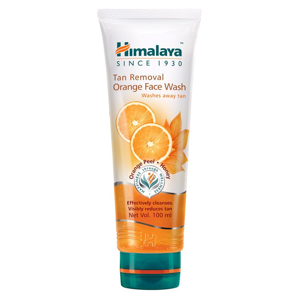 Himalaya Tan Removal Orange Face Wash  100ml - (Pack of 6) - Billjumla.com
