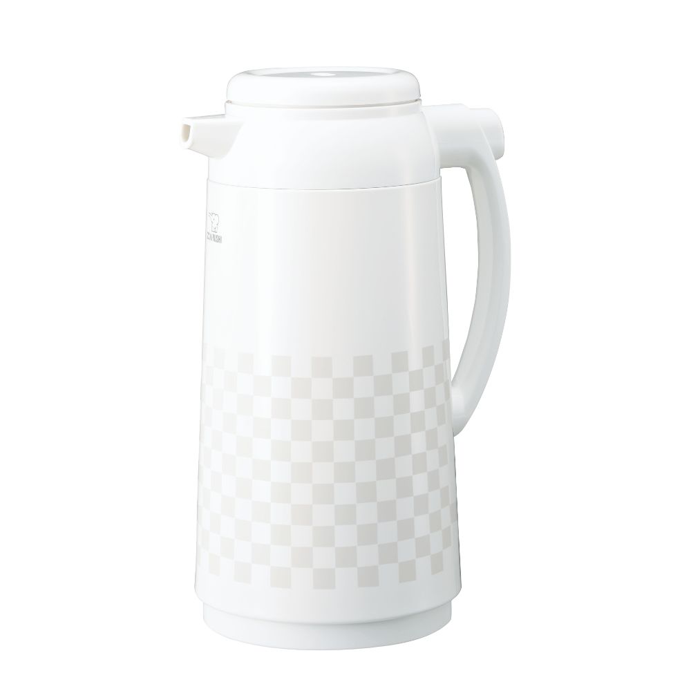 Zojirushi Vacuum Flask Ichimatsu White 1 Liter
