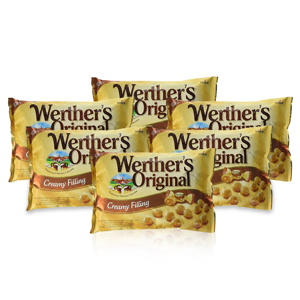 Storck Werther's Original Creamy Filling 1kg Bag - Pack Of 6 Pieces