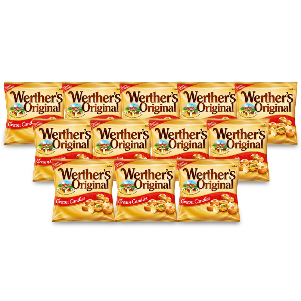 Storck Werthers Original Cream Candy Pouch  150g - (Pack of 24)
