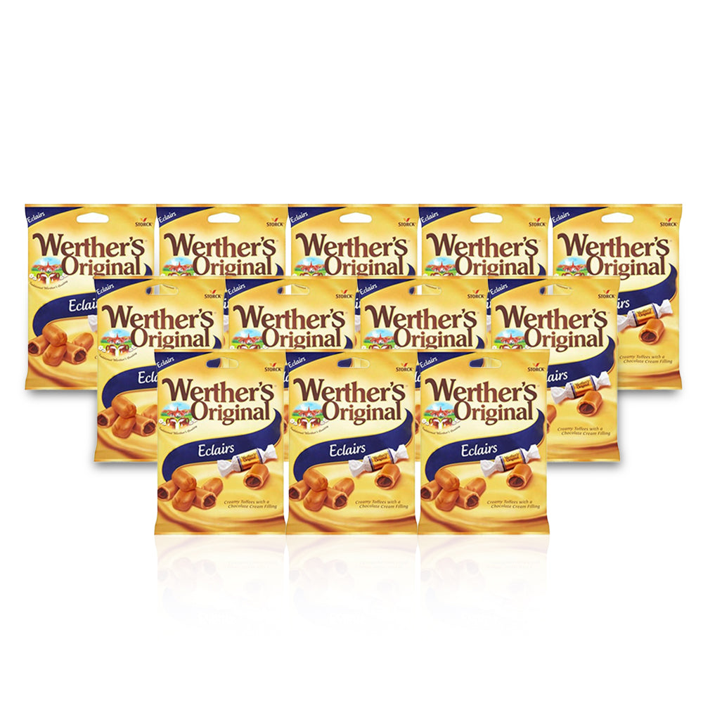 Storck Werthers Original Eclair Pouch  100g  - (Pack of 12)