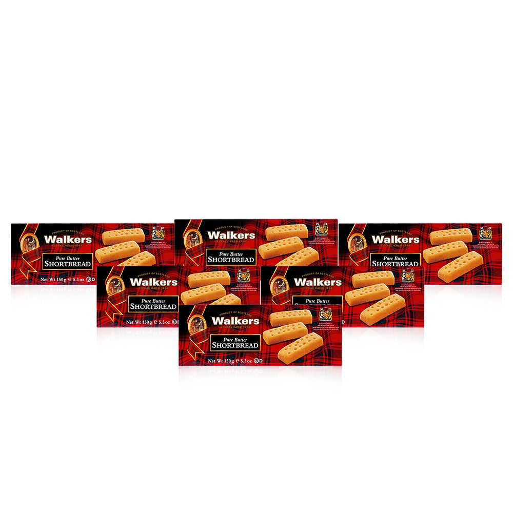 Walkers Shortbread Finger 150g - (Pack Of 6 Pieces)