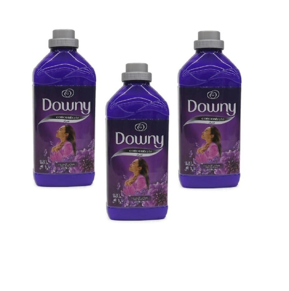 Downy Concentrate Fabric Softener - Feel Relaxed 1.5L (Pack of 3)