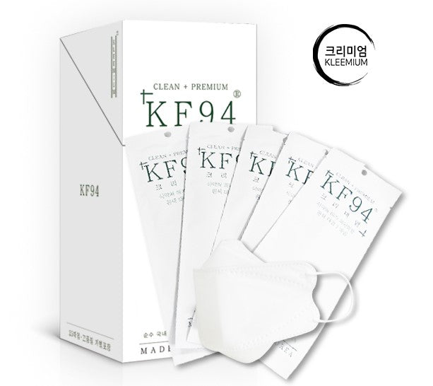 قناع الوجه الواقي KF94 الكوري - كبير (عبوة من 25 قطعة)