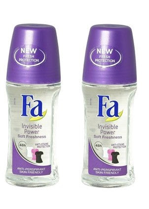 Fa Roll On Invisible Power 50ml - Pack of 4