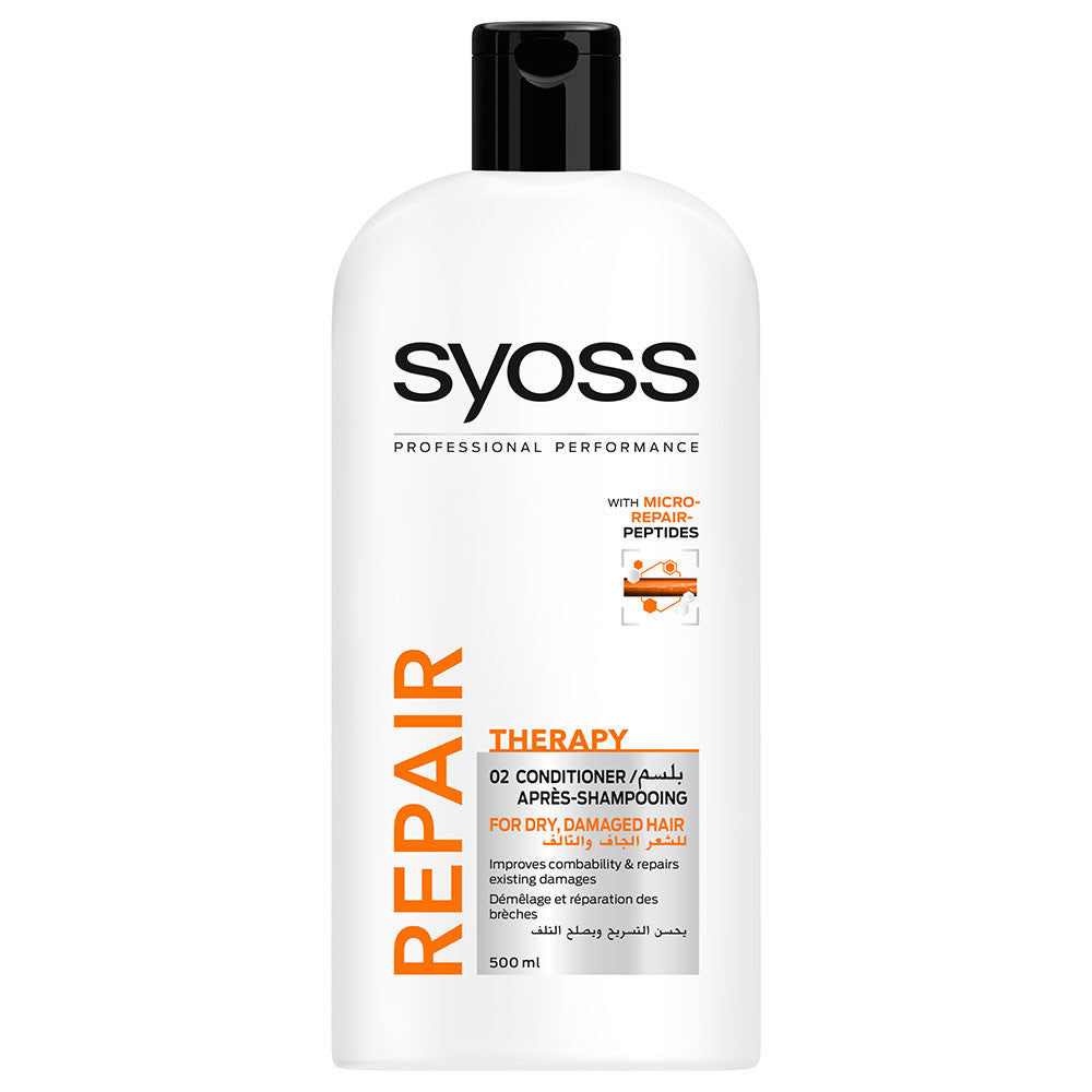 Syoss Conditioner Repair Therapy 500ml (Pack of 3)