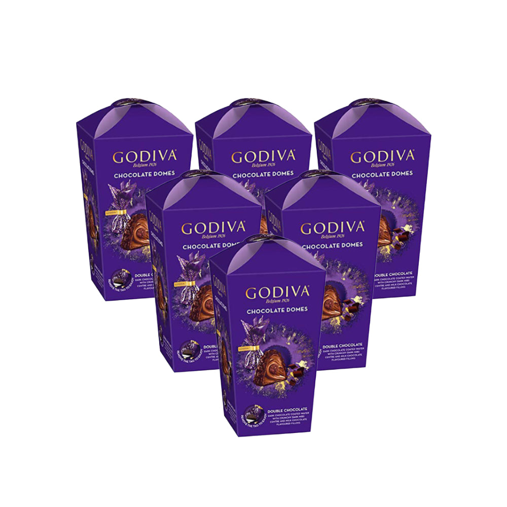 Godiva Chocolate Domes Double Chocolate 130 Gm
